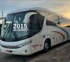 Ônibus Rodoviário Marcopolo Viaggio G7 VW 18-330 OT 46 Lugares Ano 2015/2015