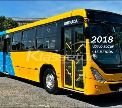 Ônibus Marcopolo Torino Volvo B270F 50 LUGARES 15 Mts 6X2 Ano 2018/2018