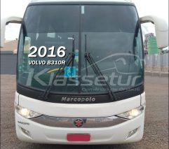 Ônibus Rodoviario Marcopolo Paradiso G7 1200 Volvo B310R 46 Lugares Ano 2016/2016 Ônibus Rodoviario Marcopolo Paradiso G7 1200 Volvo B310R 46 Lugares Ano 2016/2016