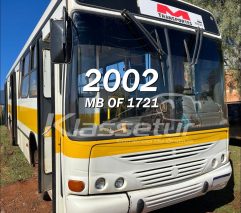 Ônibus Marcopolo Torino G6 MB OF 1721 33 Lugares Ano 2002/2002