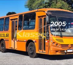 Ônibus Micrão Neobus Spectrum MB OF 1418 20 Lugares 2 Portas Ano 2005/2005